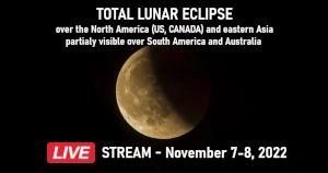 Total Lunar Eclipse over USA & Canada - November 2022