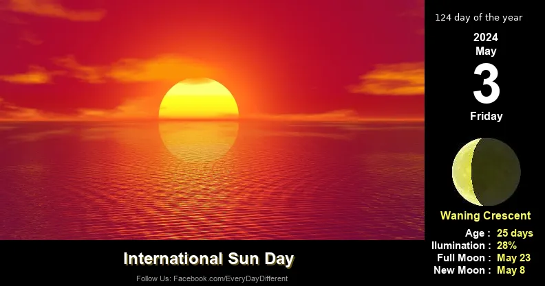 International Sun Day - May 3